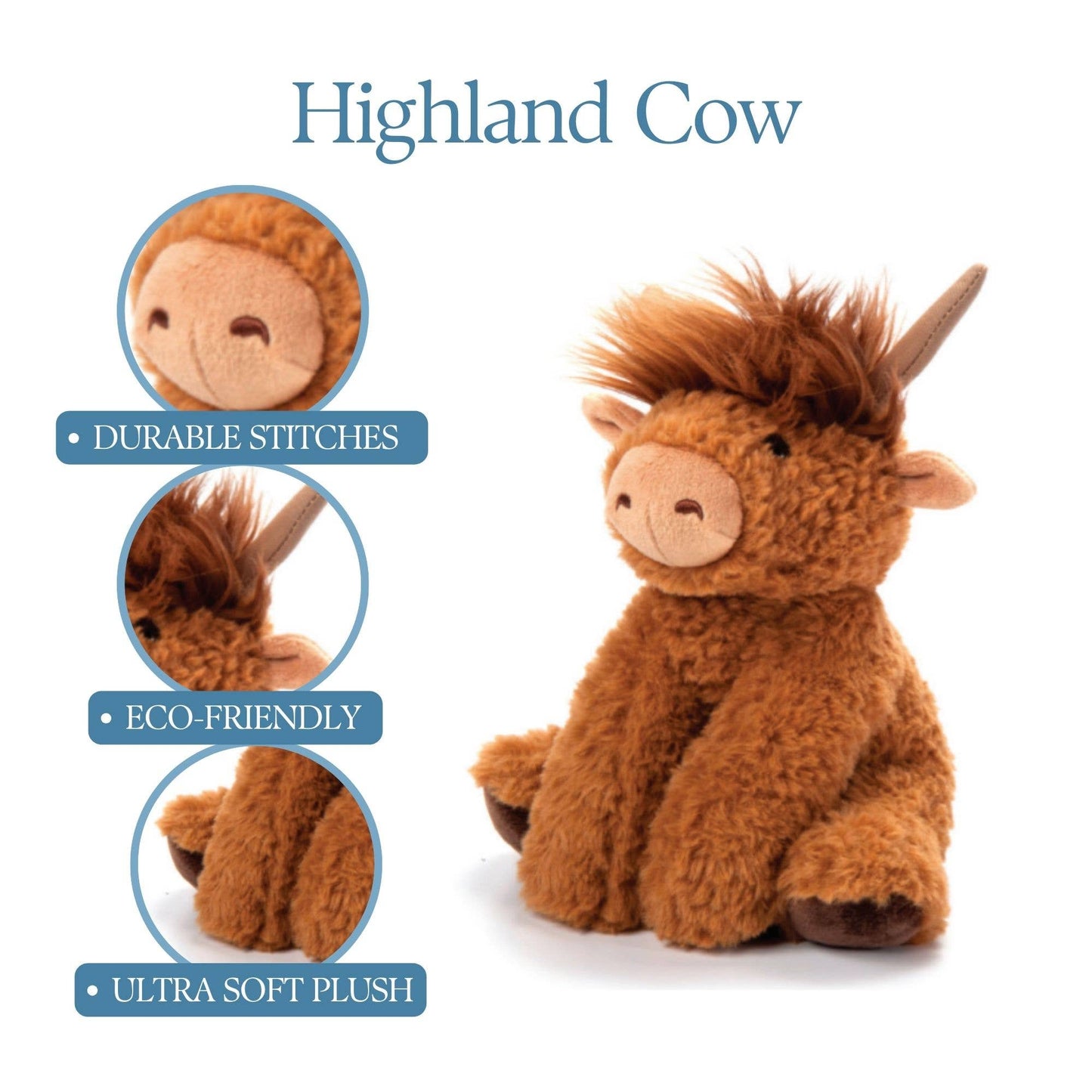 Highland Cow 9" Plush