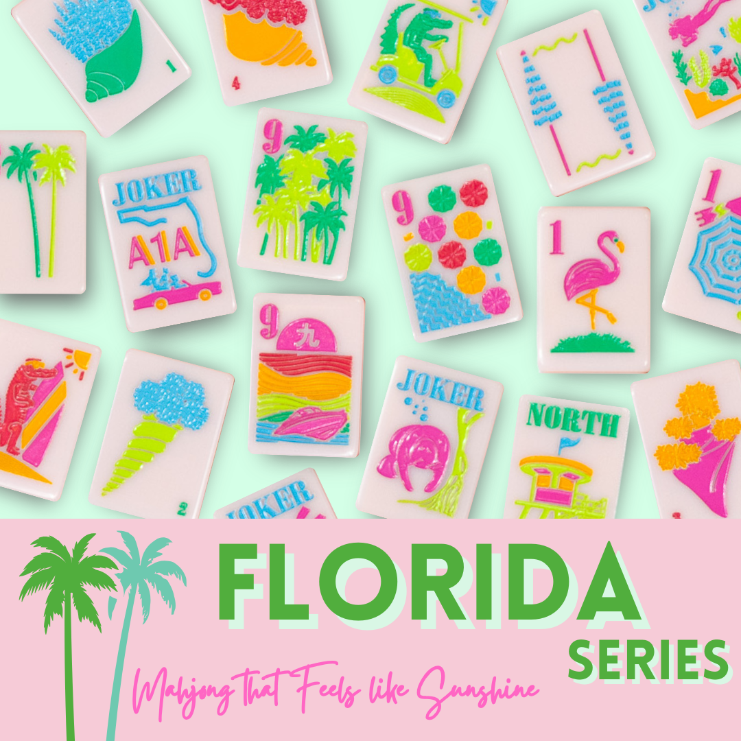 Florida Series Mahjong Tile Set