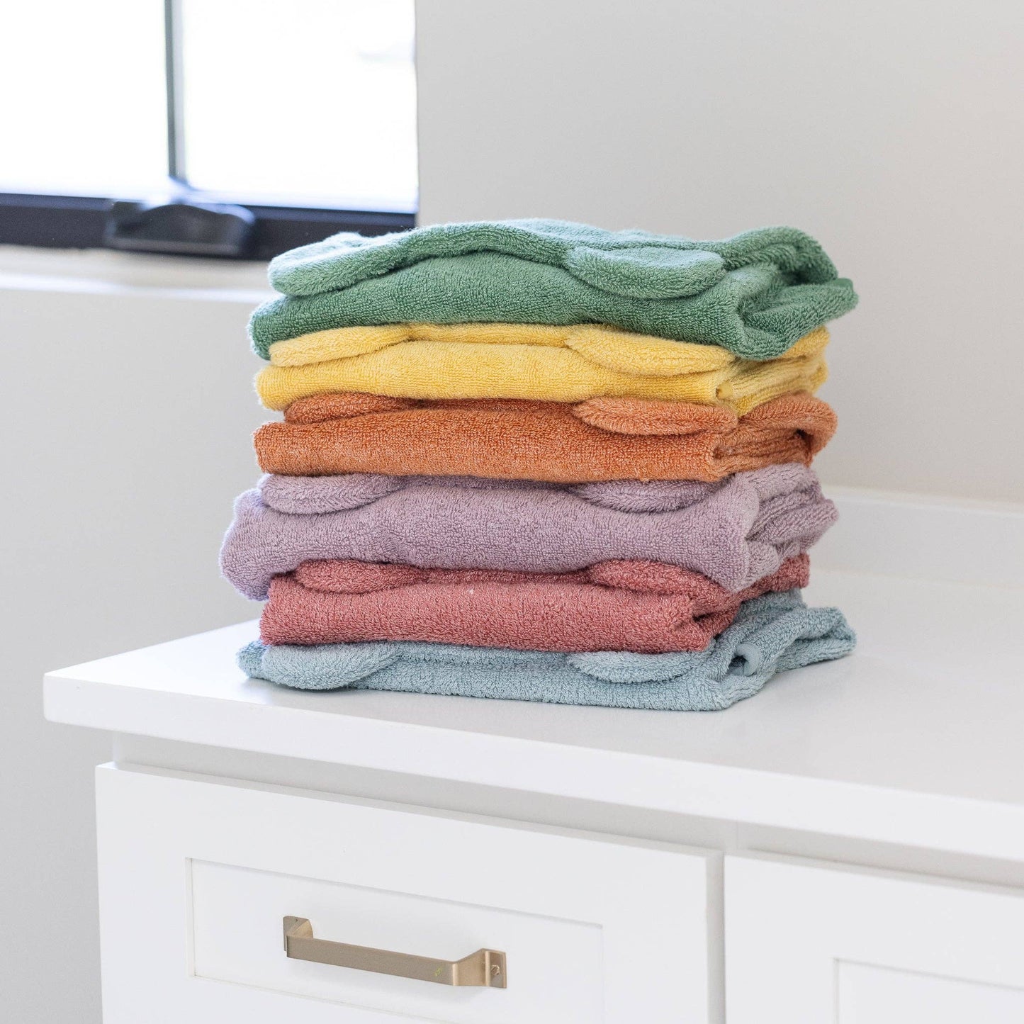 Hooded Towel/Wash Mitt Set Rain