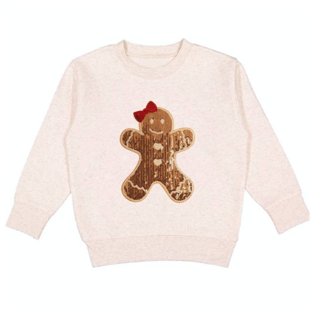Gingerbread Sweatshirt Girls