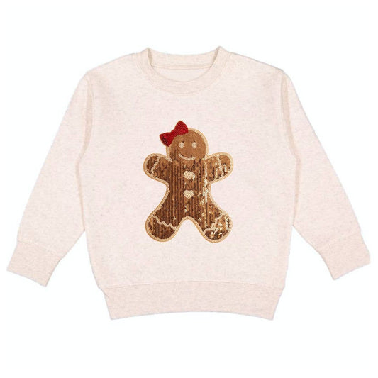 Gingerbread Sweatshirt Girls