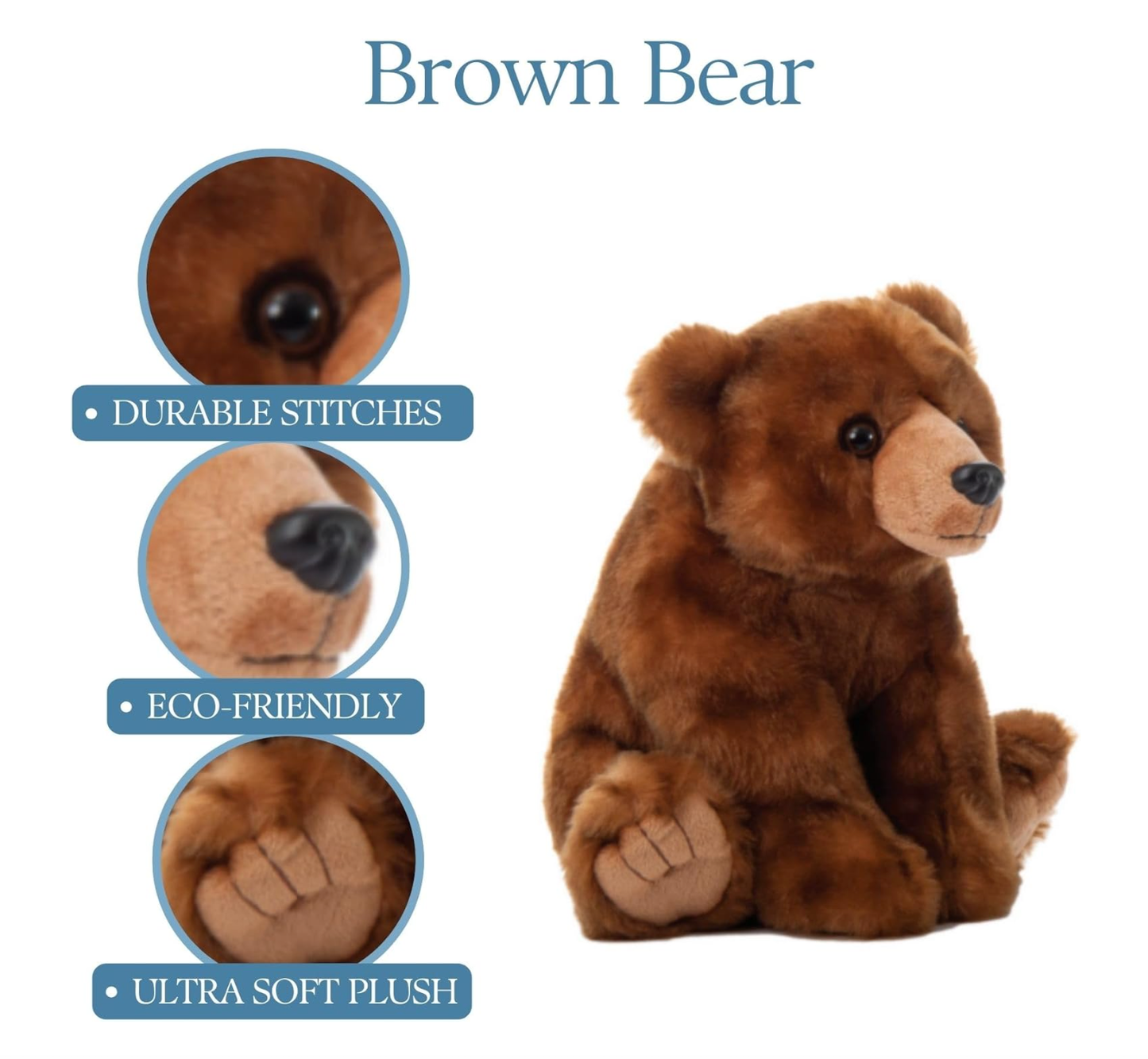 Brown Bear Stuffed Plush
