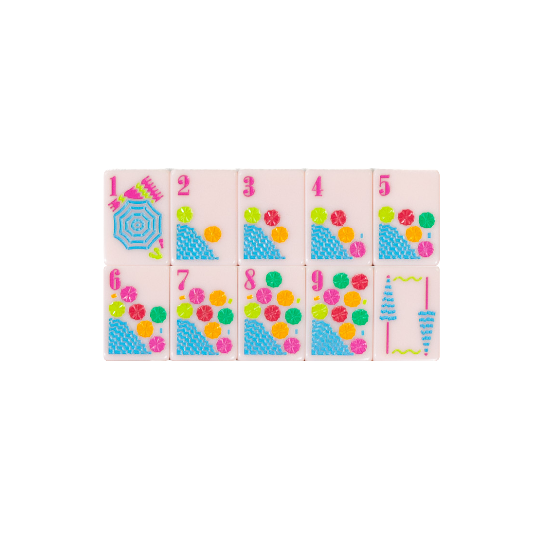 Florida Series Mahjong Tile Set