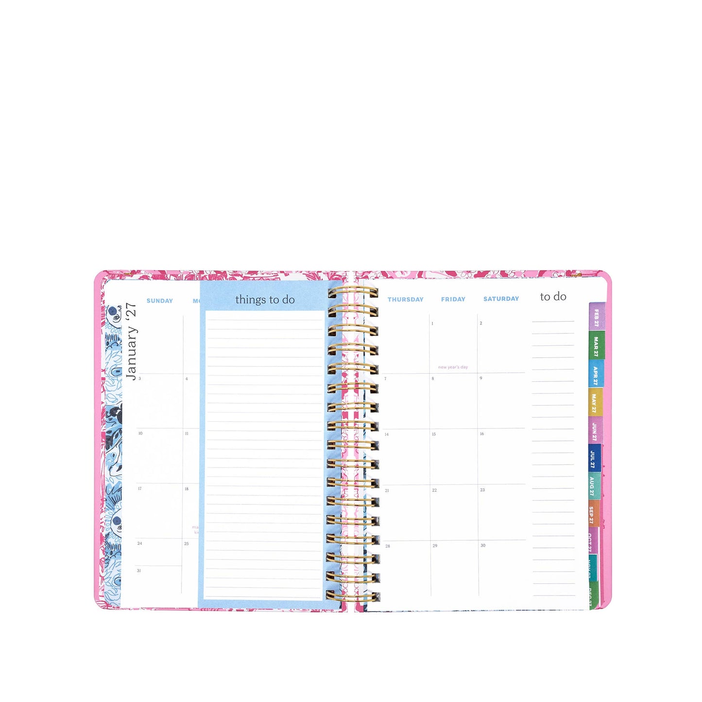 LP Large Agenda (Conch Shell Pink)