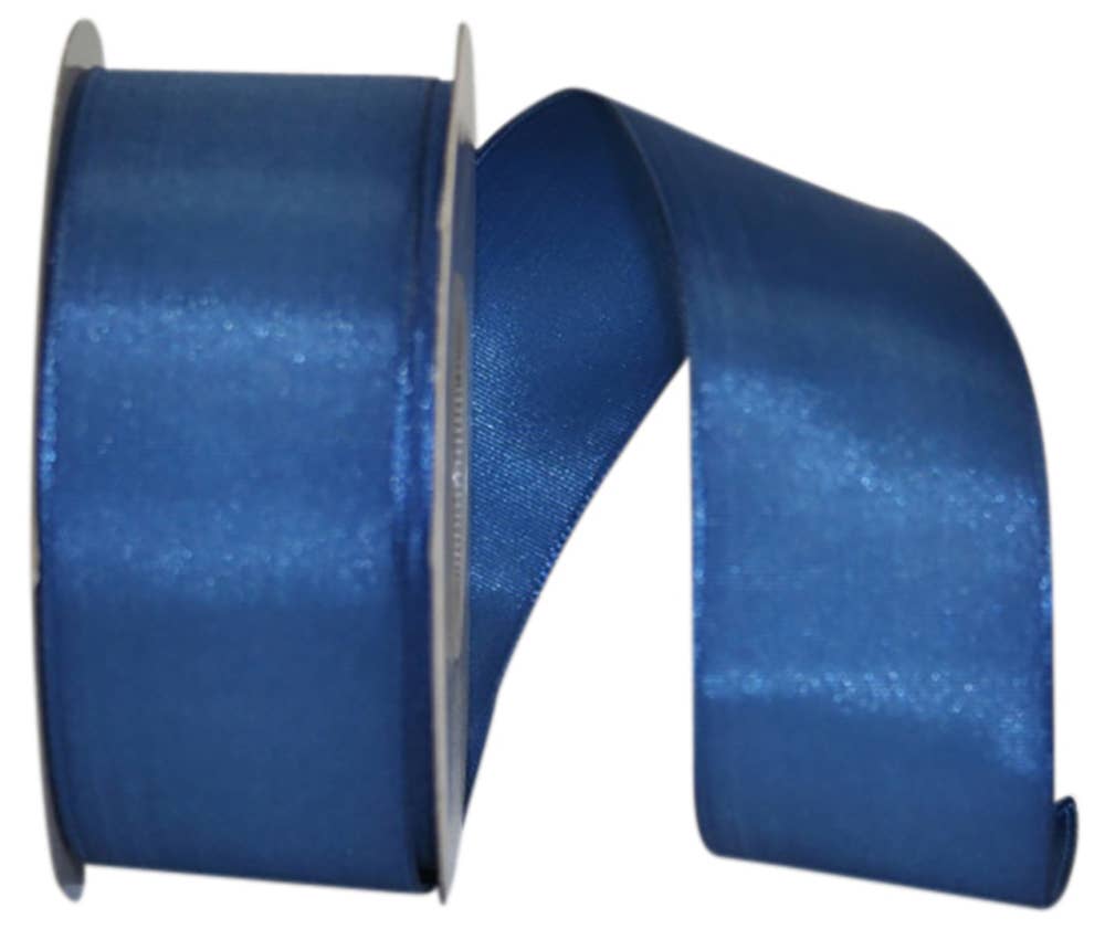 Rhapsody Taffeta Navy Wired 1.5"
