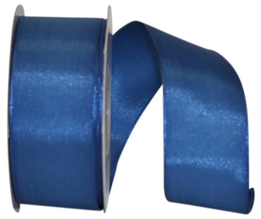 Rhapsody Taffeta Navy Wired 1.5"