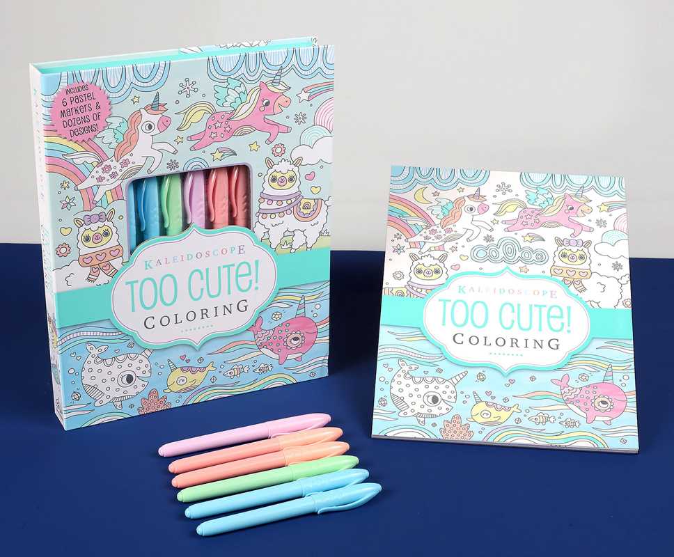 Kaleidoscope: Marker Coloring Set