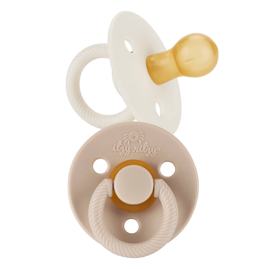 Itzy Soother Natural Rubber Paci Set