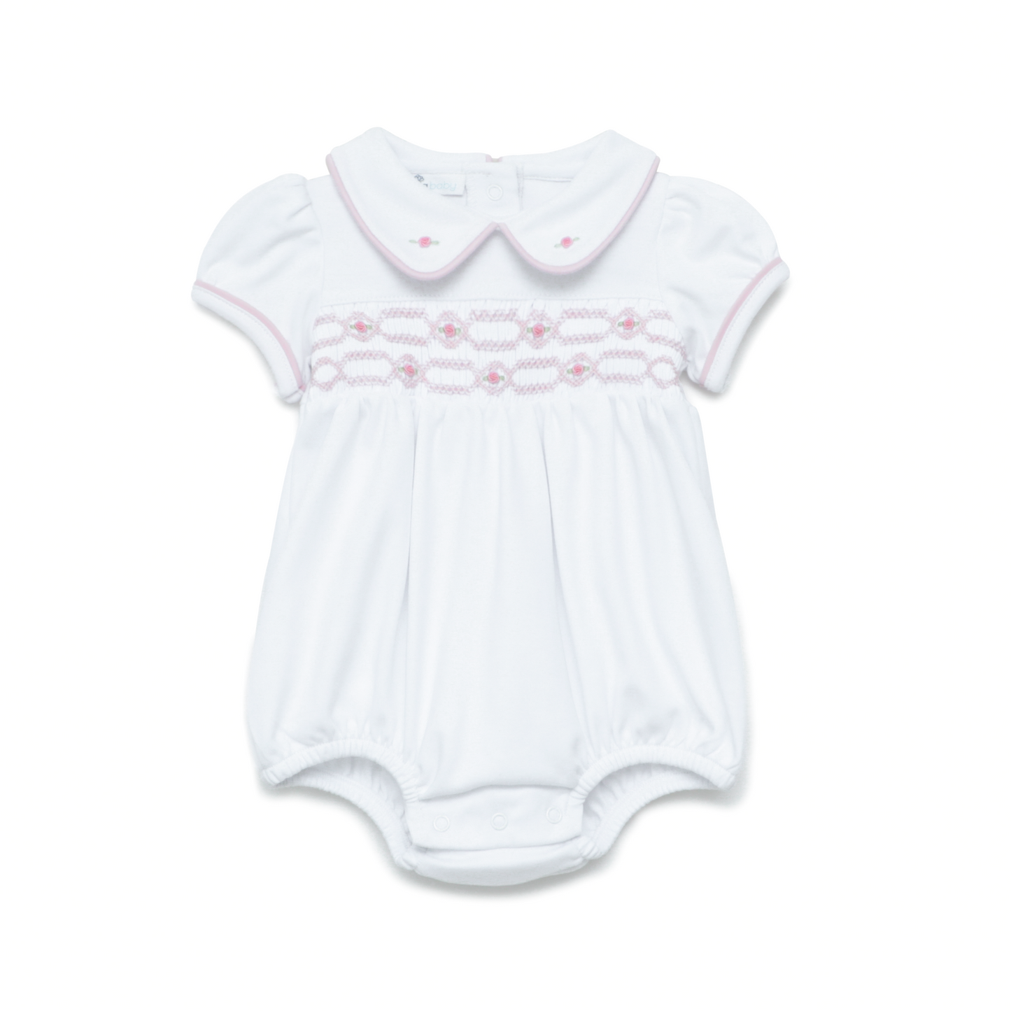 Poppy Smocked Bubble