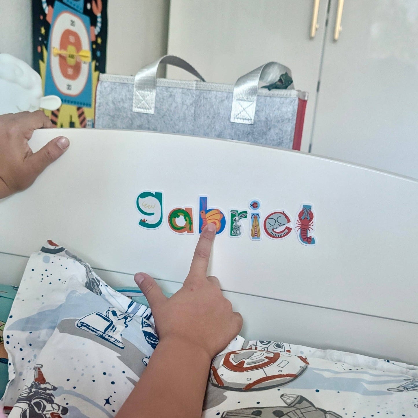 8 A to Z Restickable Alphabet8