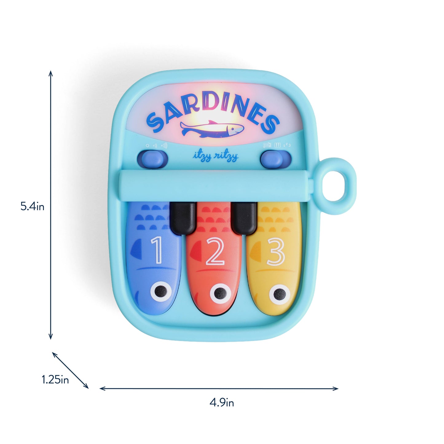 Bitzy Tunes™ Sardines Light-up  Toy