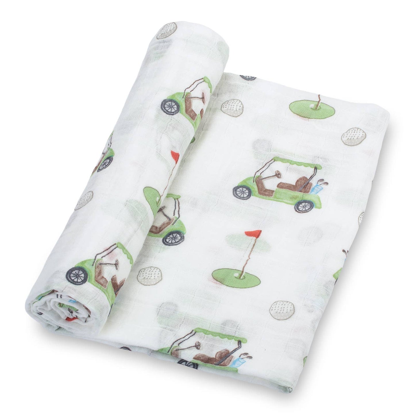 Golf Muslin Swaddle Blanket