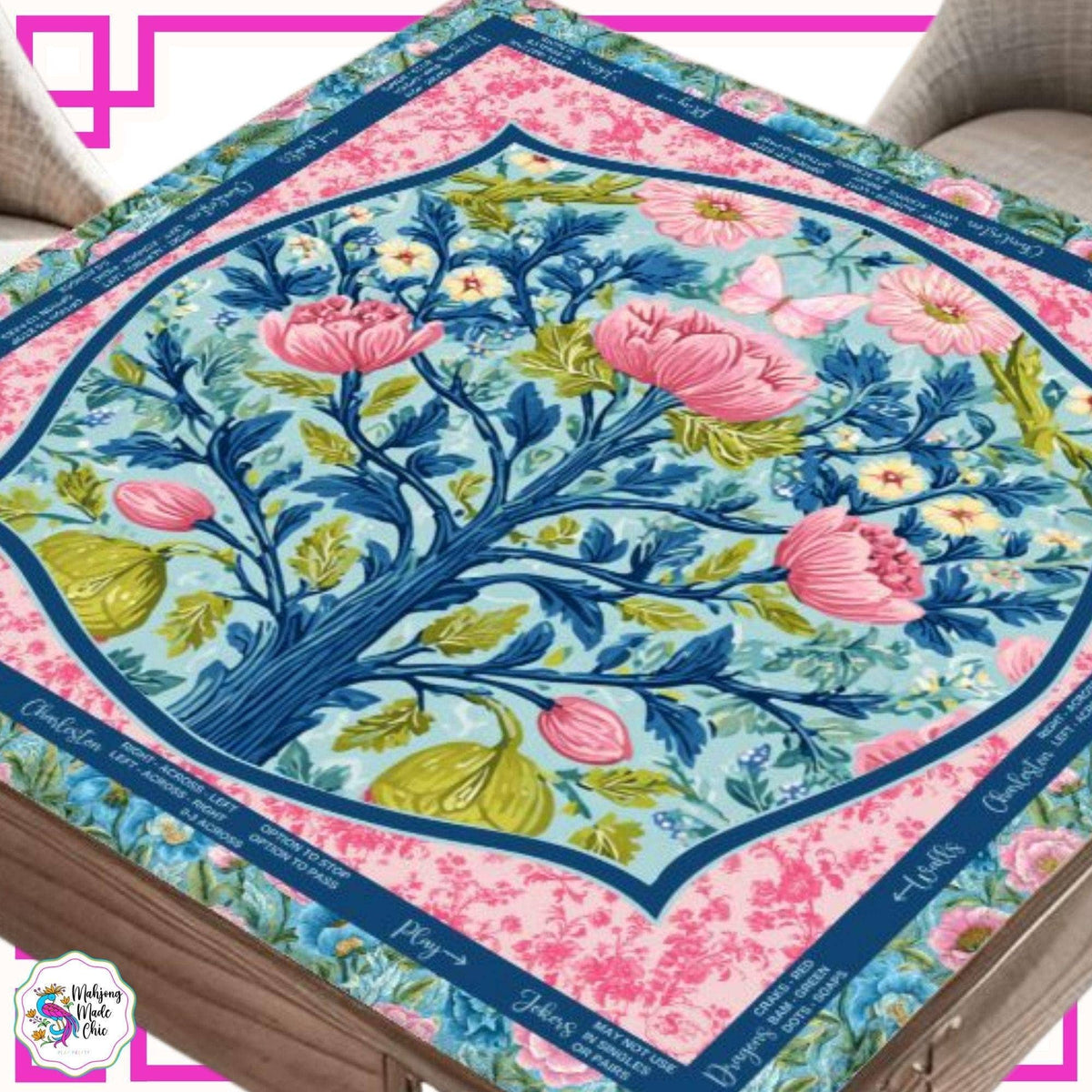 Garden Majesty Mahjong Mat