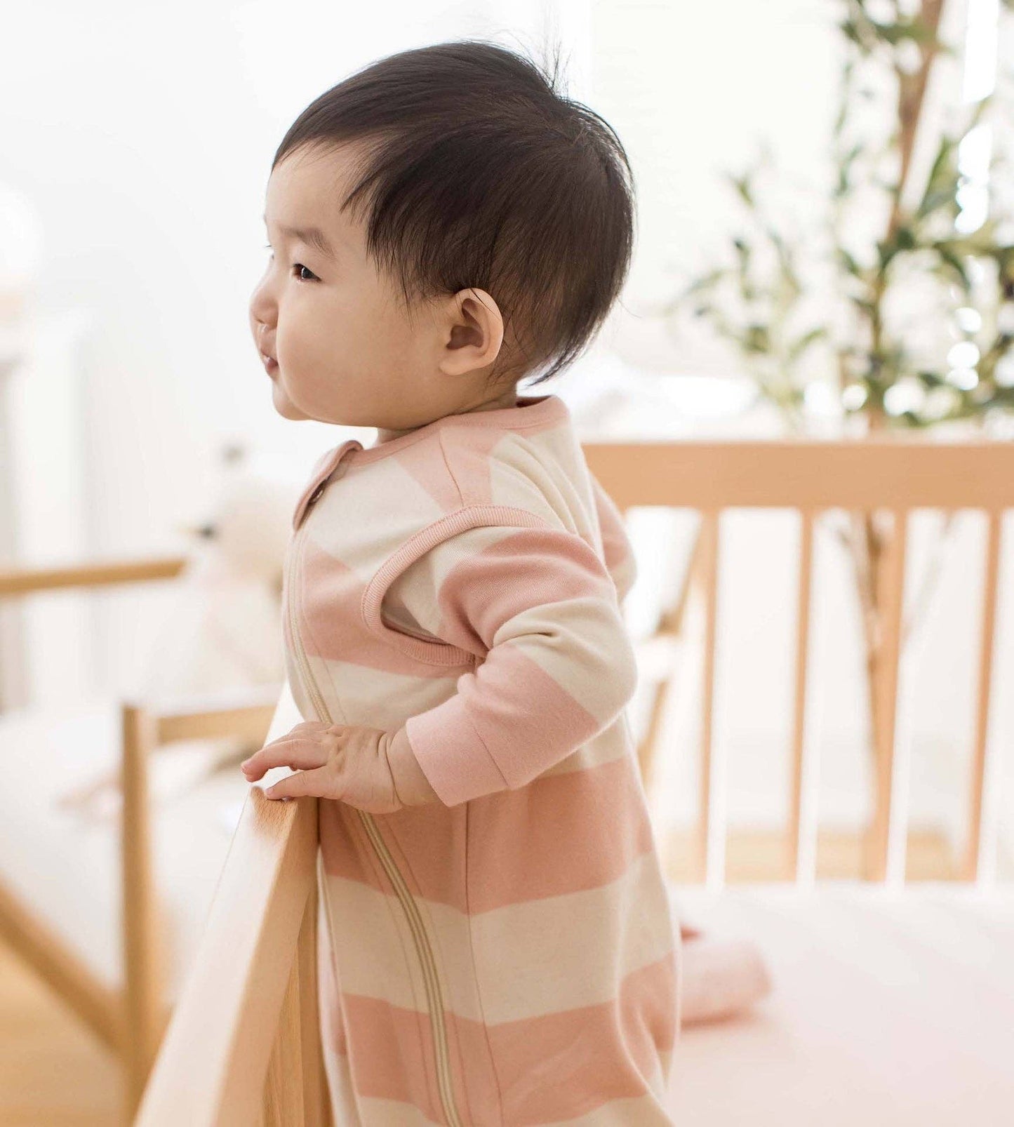 Rugby Stripe Organic Wearable Blanket