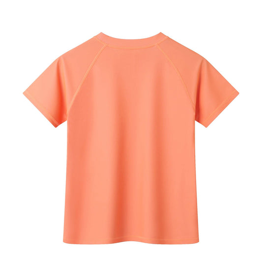 Short Sleeve Orange Rashguard
