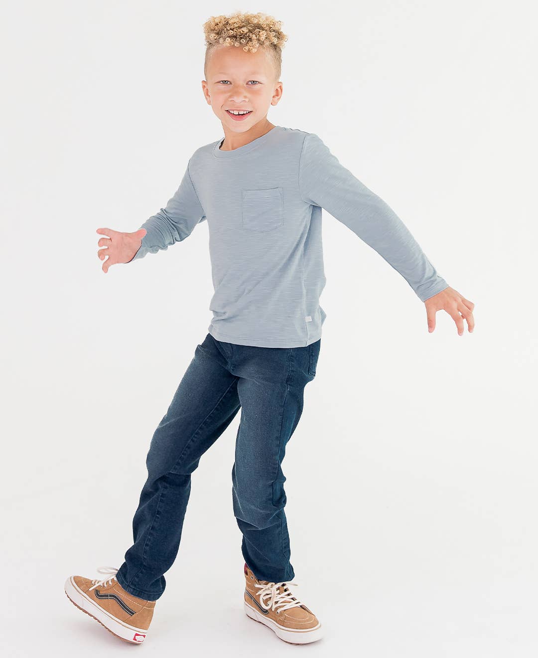 Boys Medium Wash Jeans