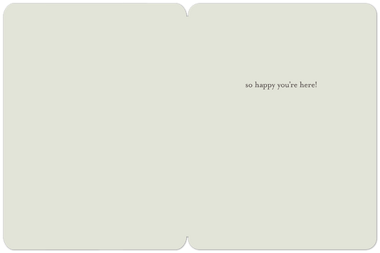 Hello Little One New Baby Card