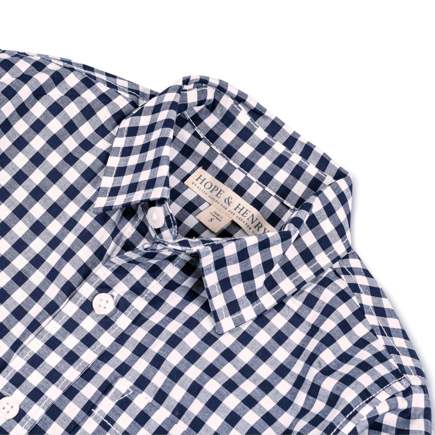 Organic Stretch Poplin Roll-Up Shirt