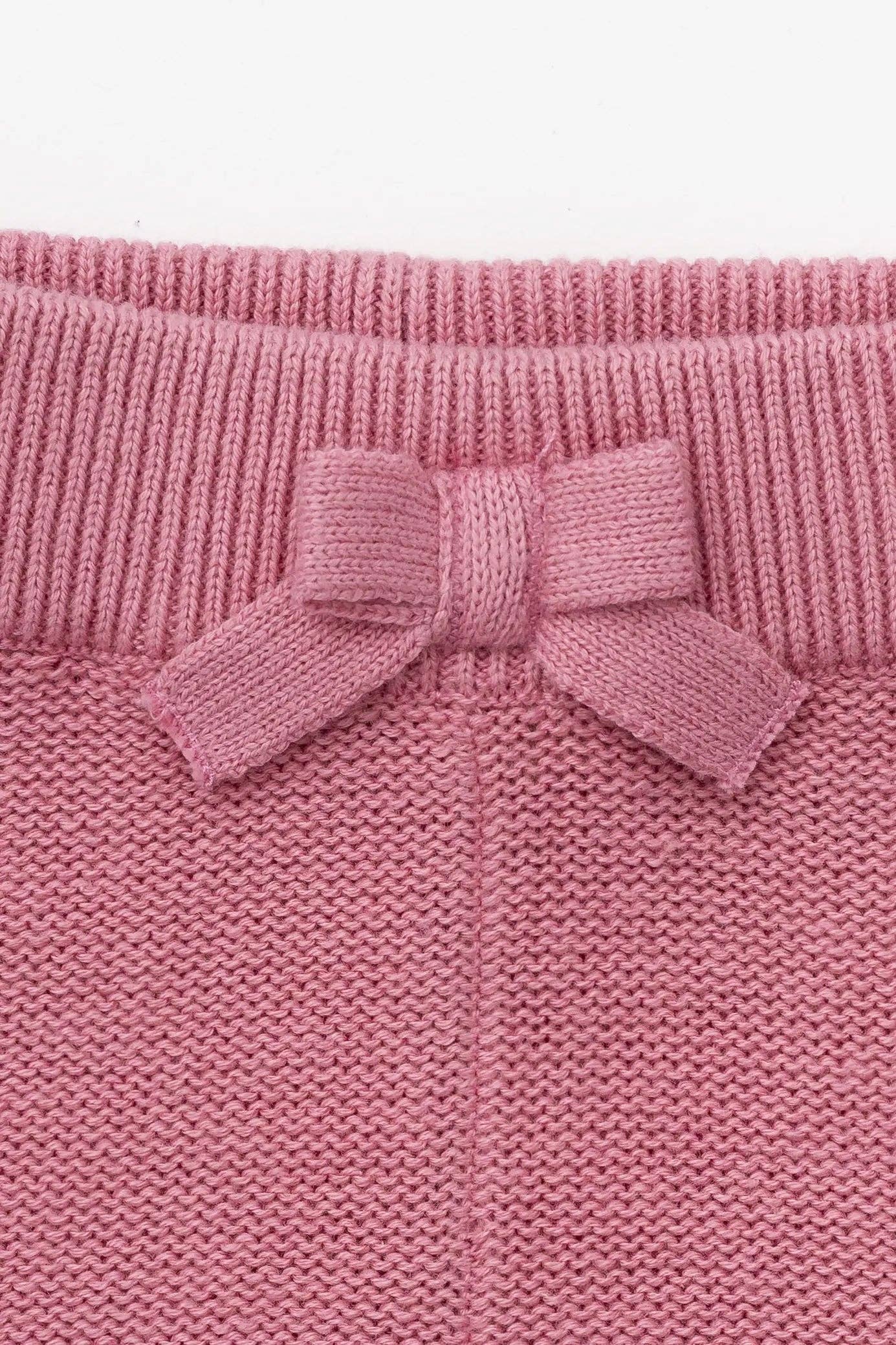 Little Darling Knit Set Mauve Pink