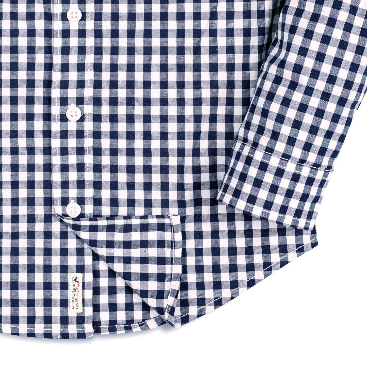 Organic Stretch Poplin Roll-Up Shirt