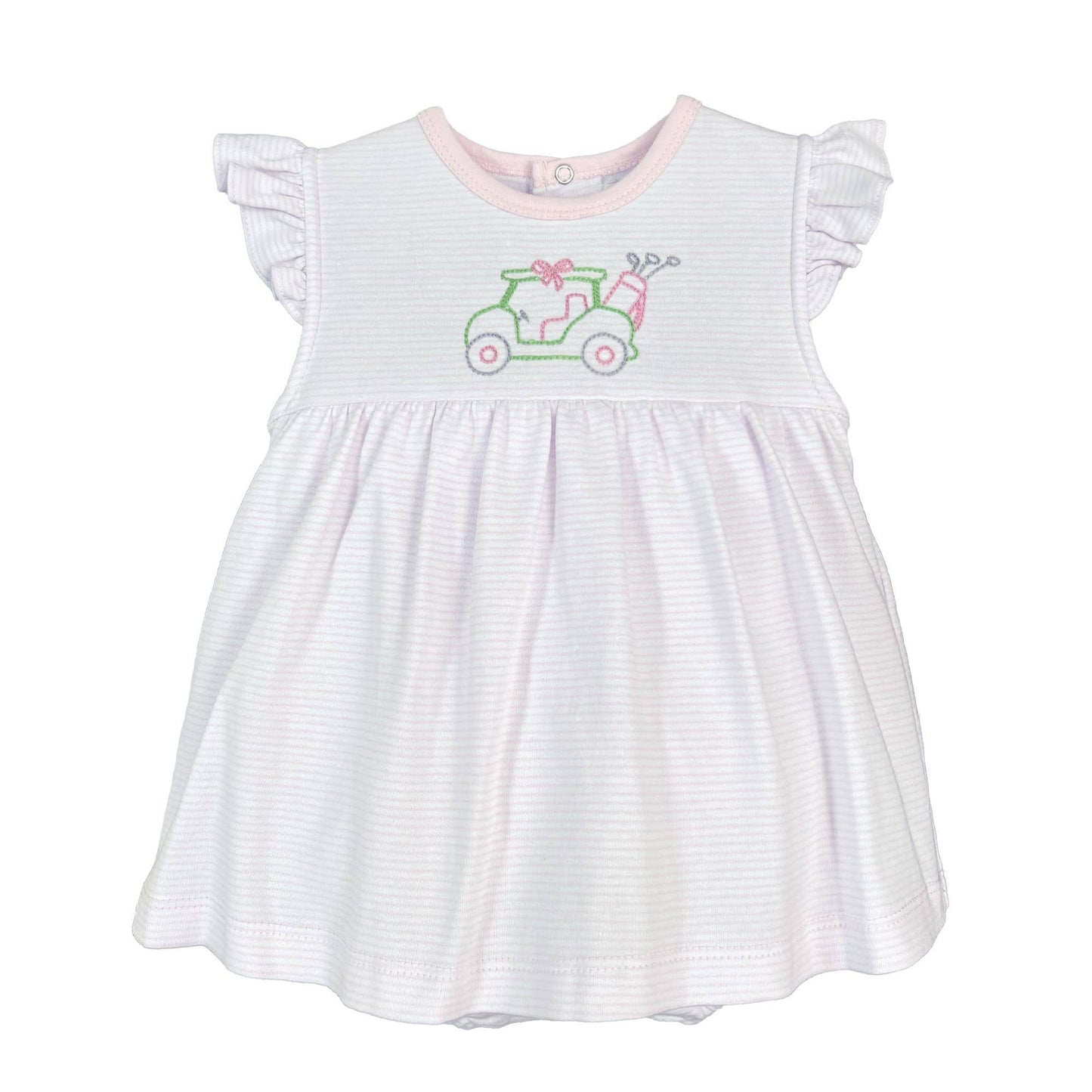 Golf Embroidered Knit Bubble