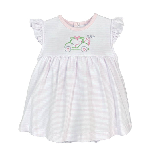 Golf Embroidered Knit Bubble