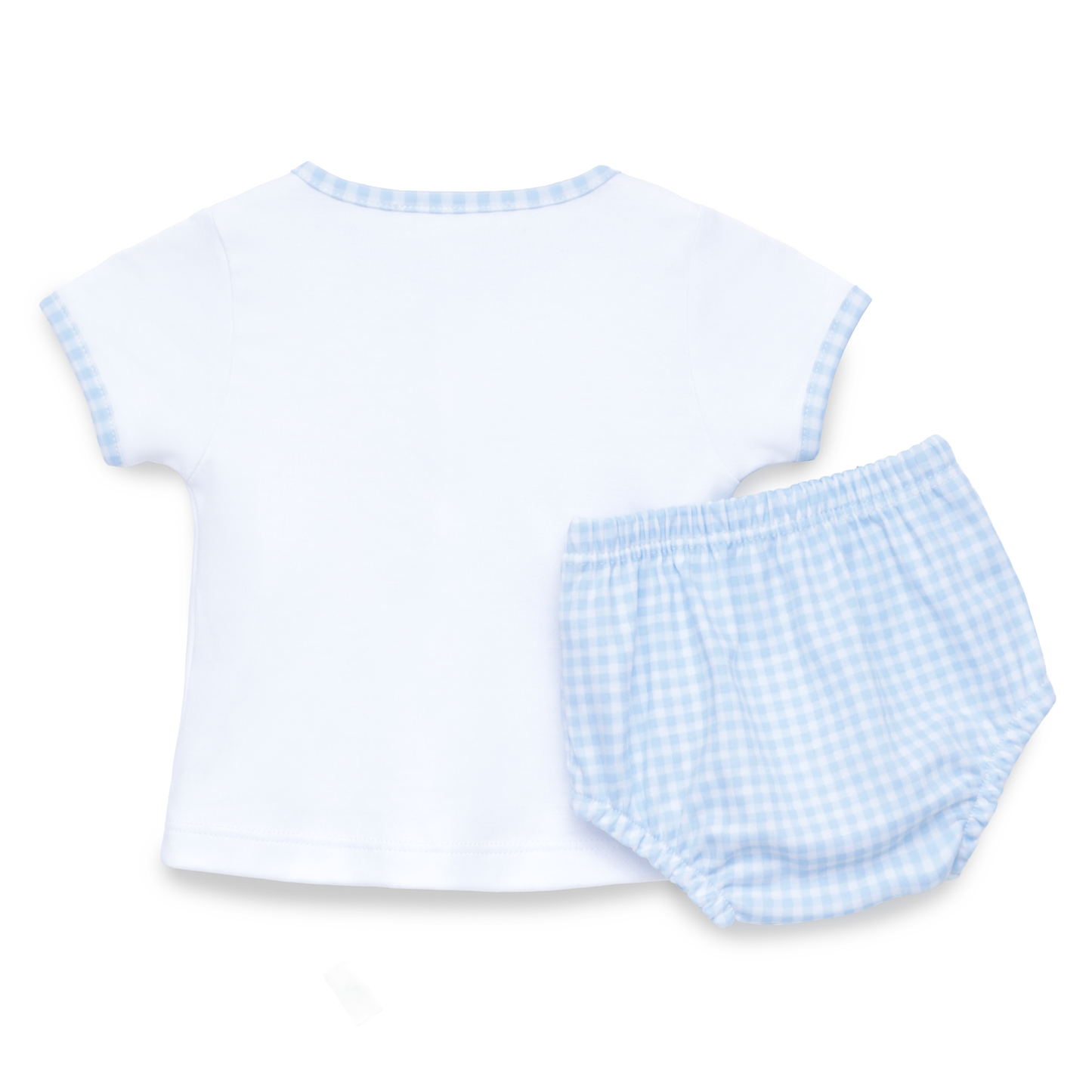 Silly Goose Diaper Blue Cover Set