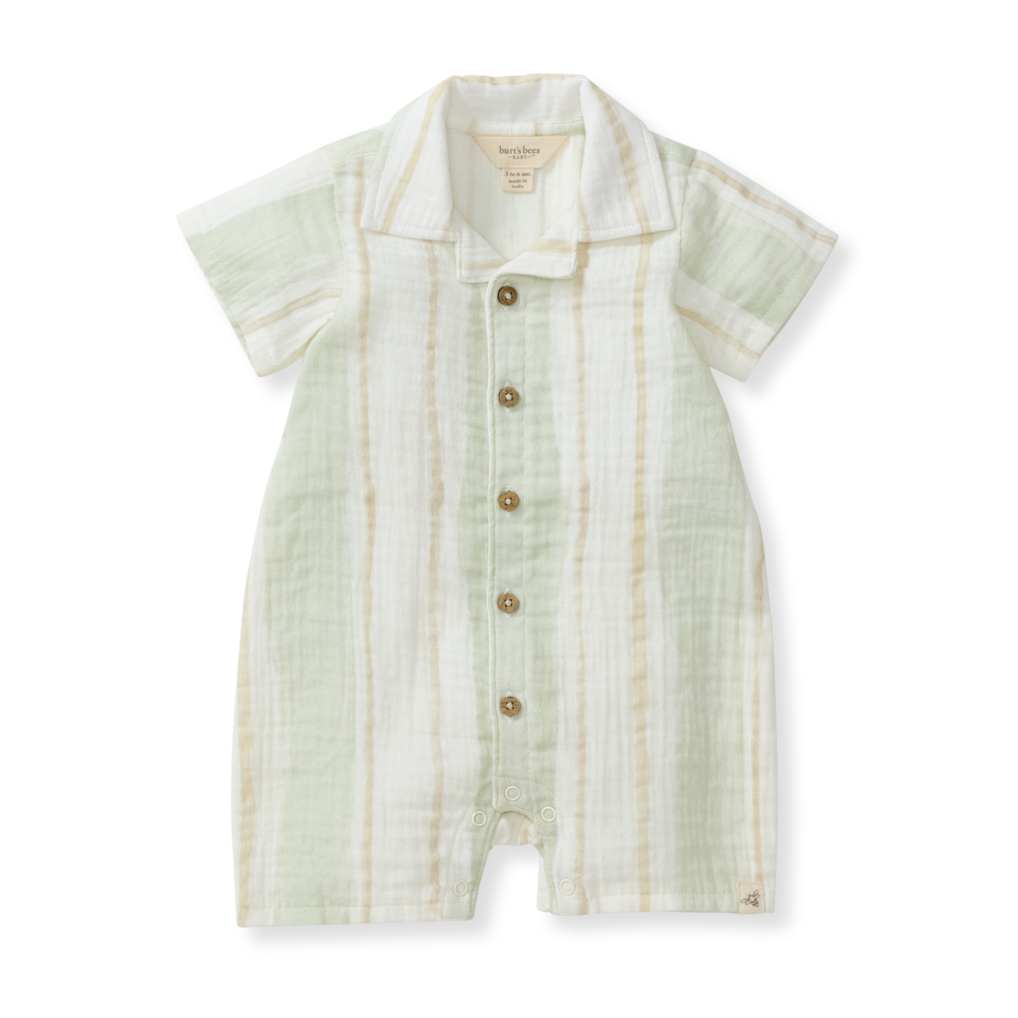 Pacific Stripe  Boy Romper