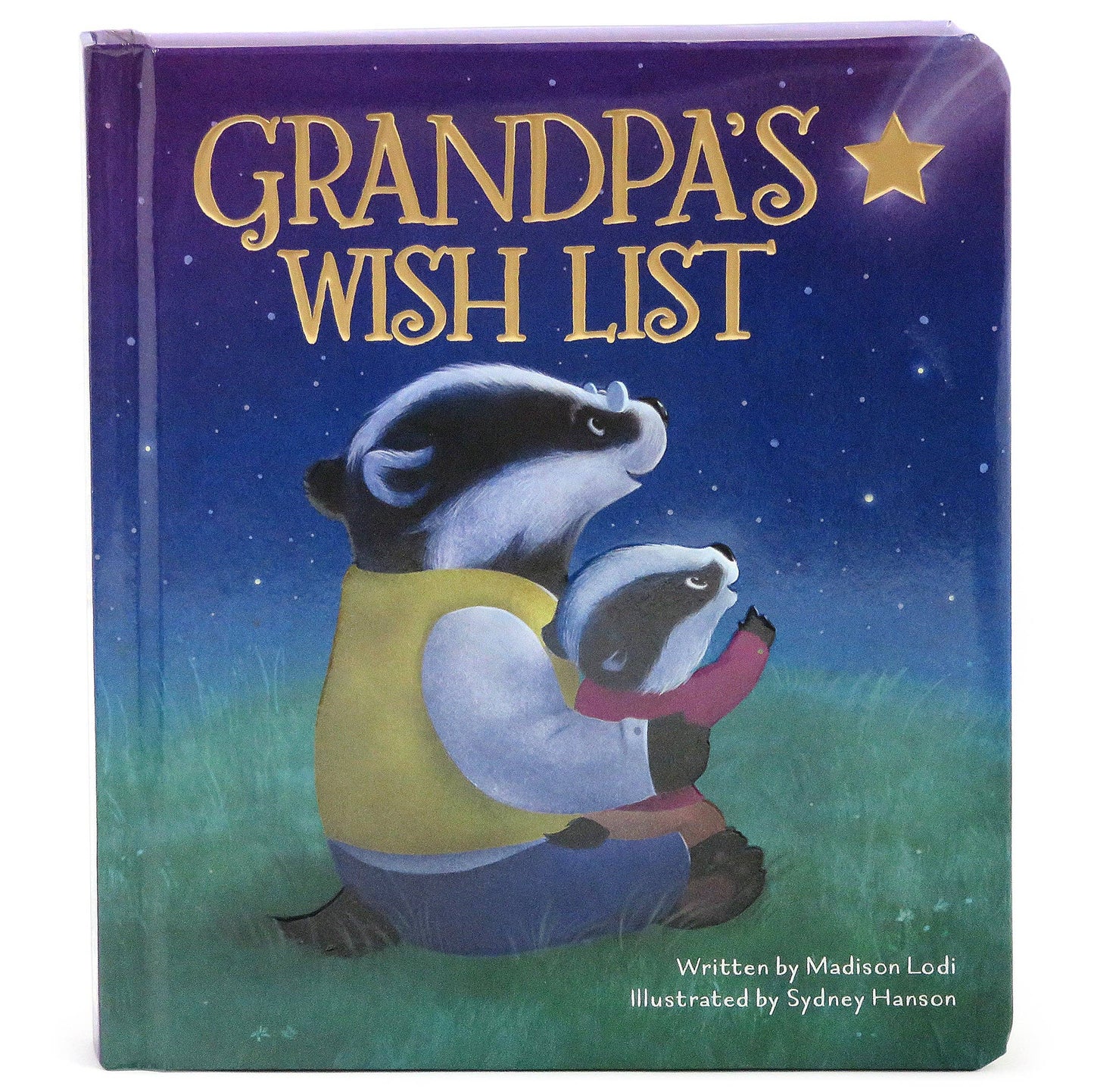 Grandpa's Wish List Keepsake Padded Book