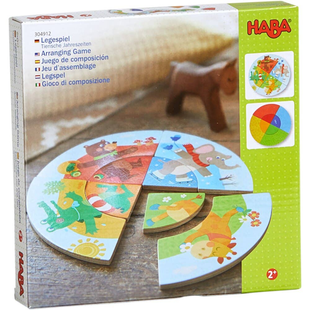 Seasons Wooden Arranging Game