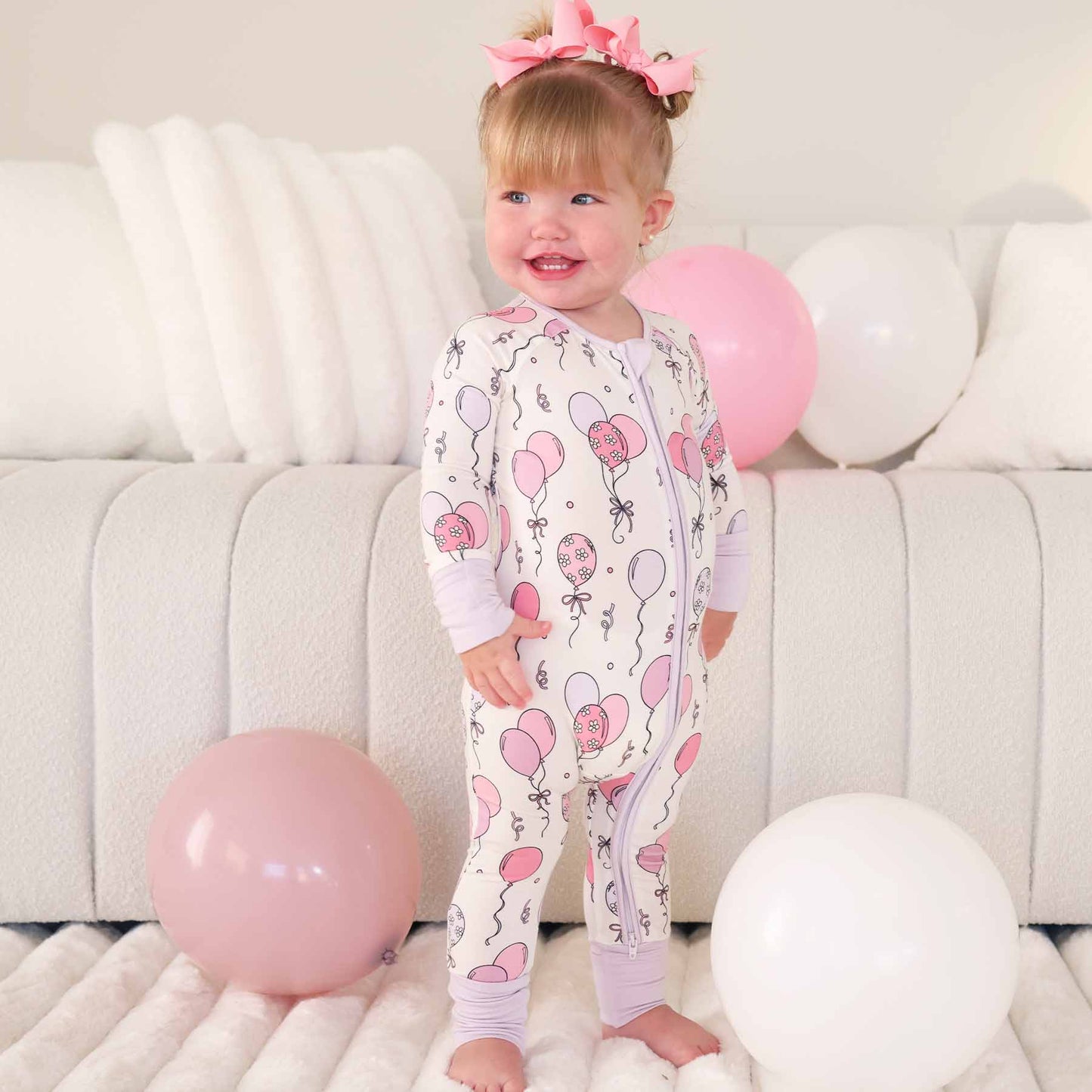 Balloon Convertible Zip Romper