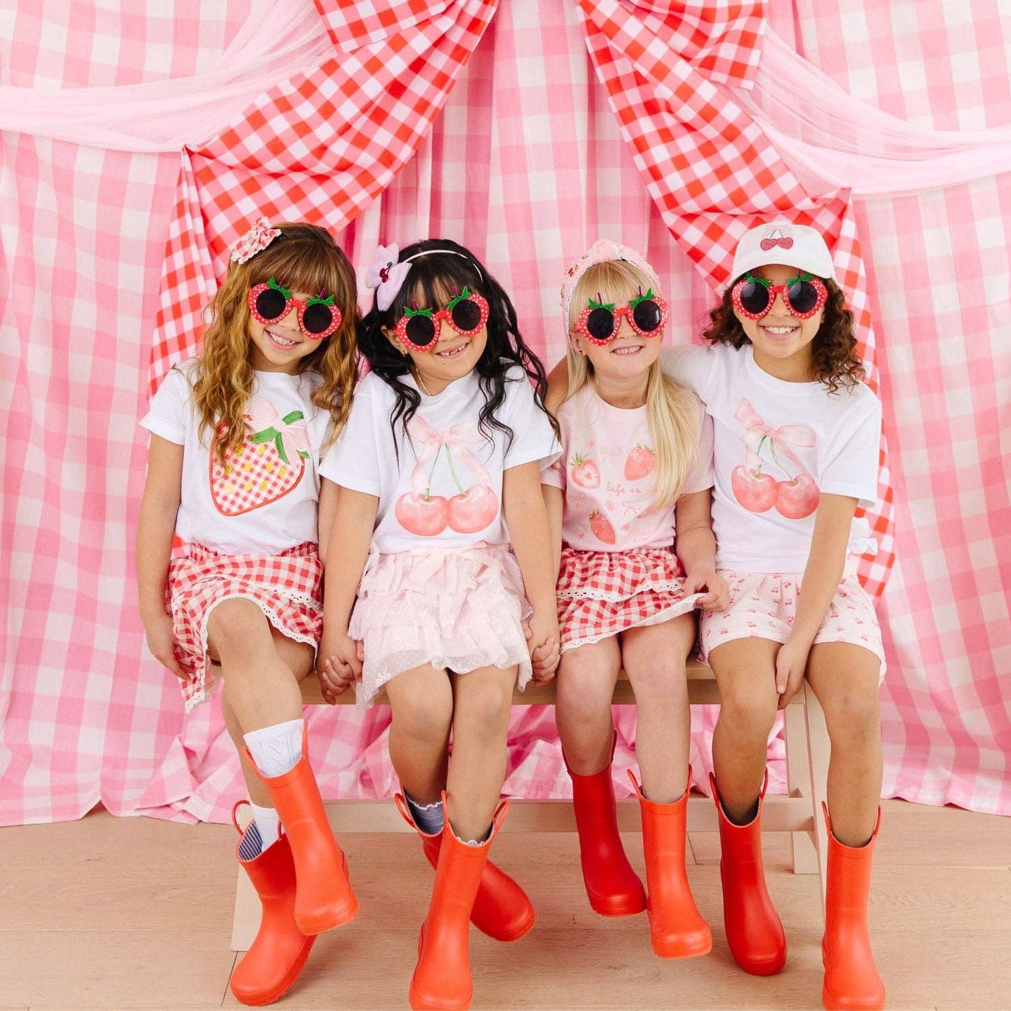 Red Gingham Bow