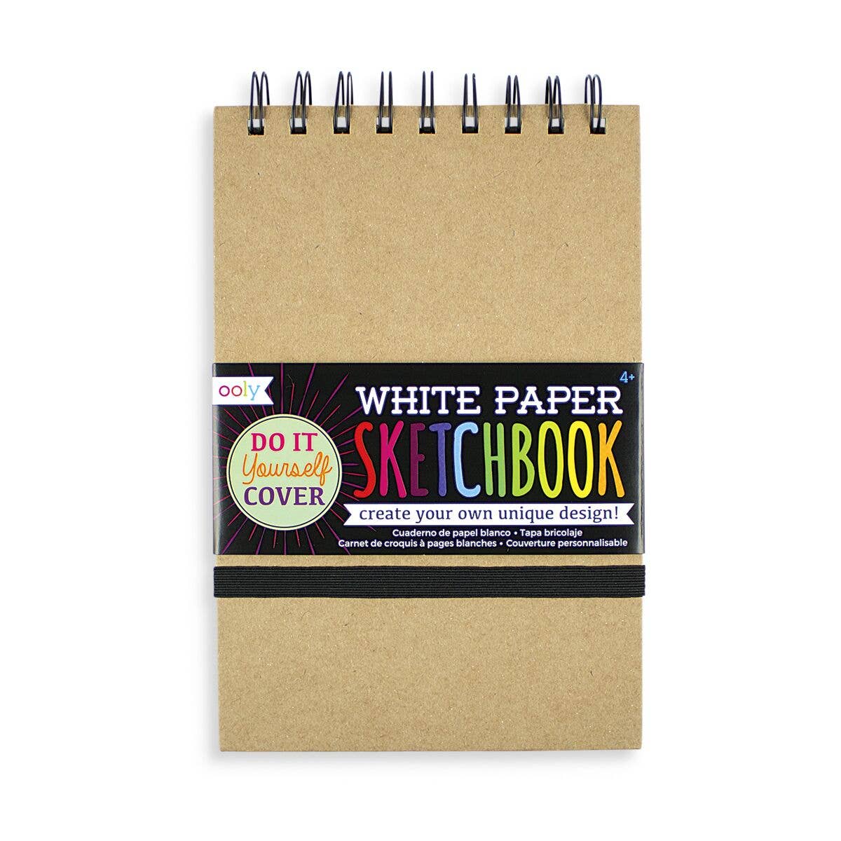 Small White Paper Sketchbook