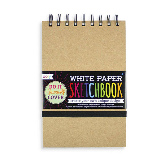 Small White Paper Sketchbook