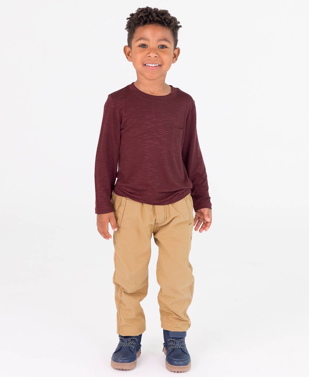 Boys Khaki Jogger Pants