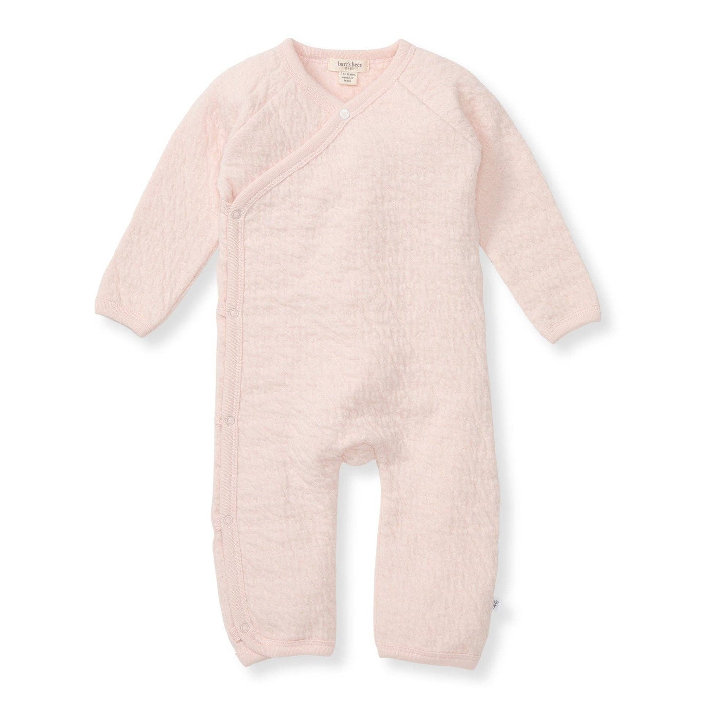 Organic Quilted Jumpsuit Rose