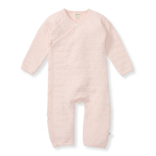 Organic Quilted Jumpsuit Rose