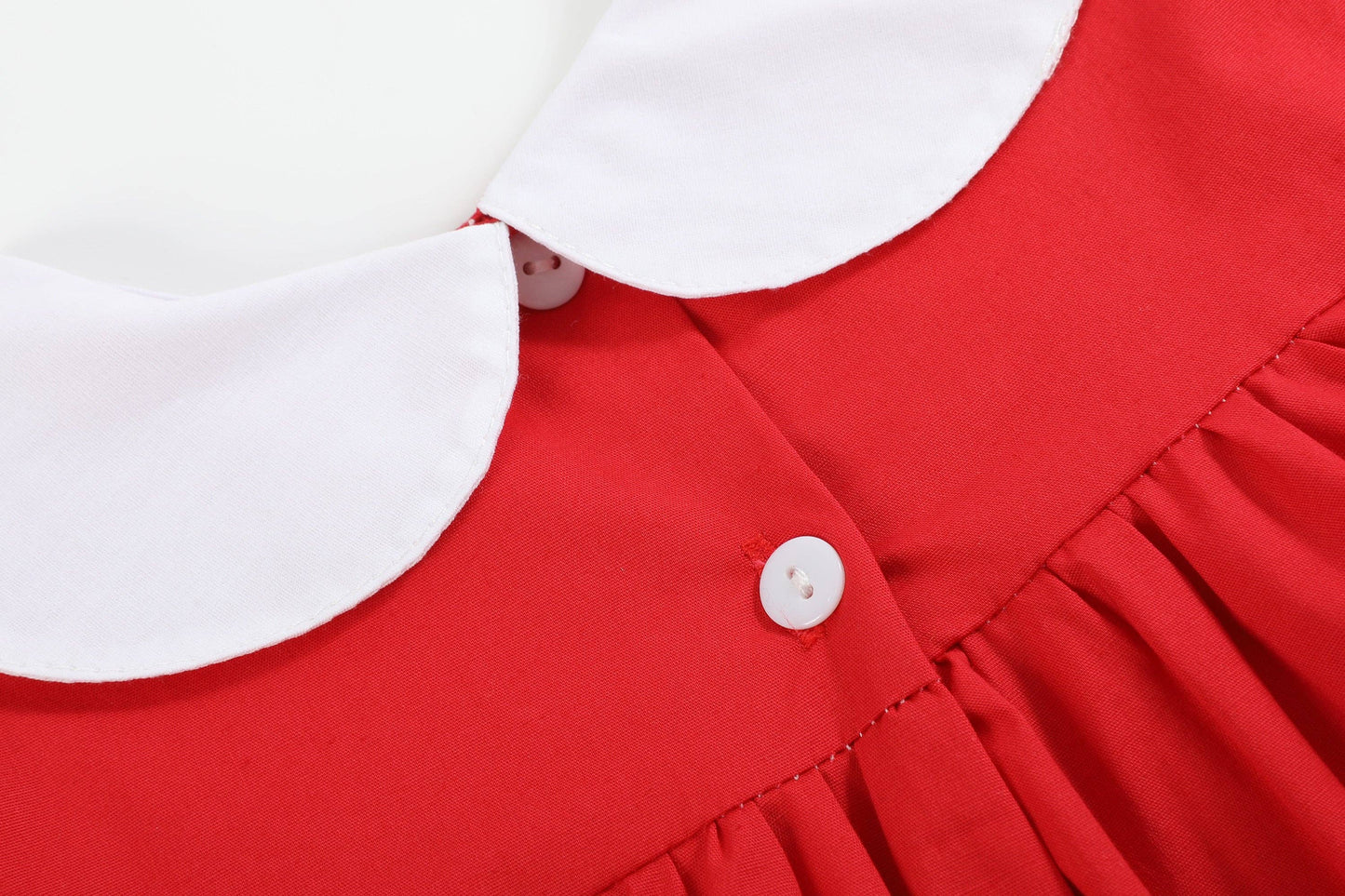 Red Ruffle Tree Dress