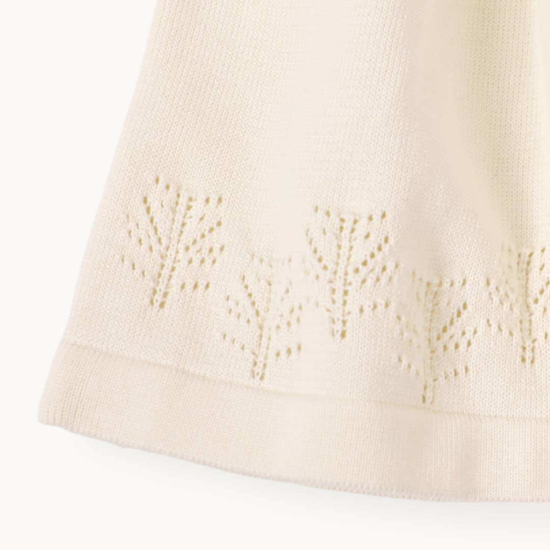 Milan Ruffle Collar Organic Dress