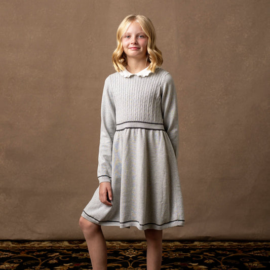 Organic Peter Pan Collar Dress Baby