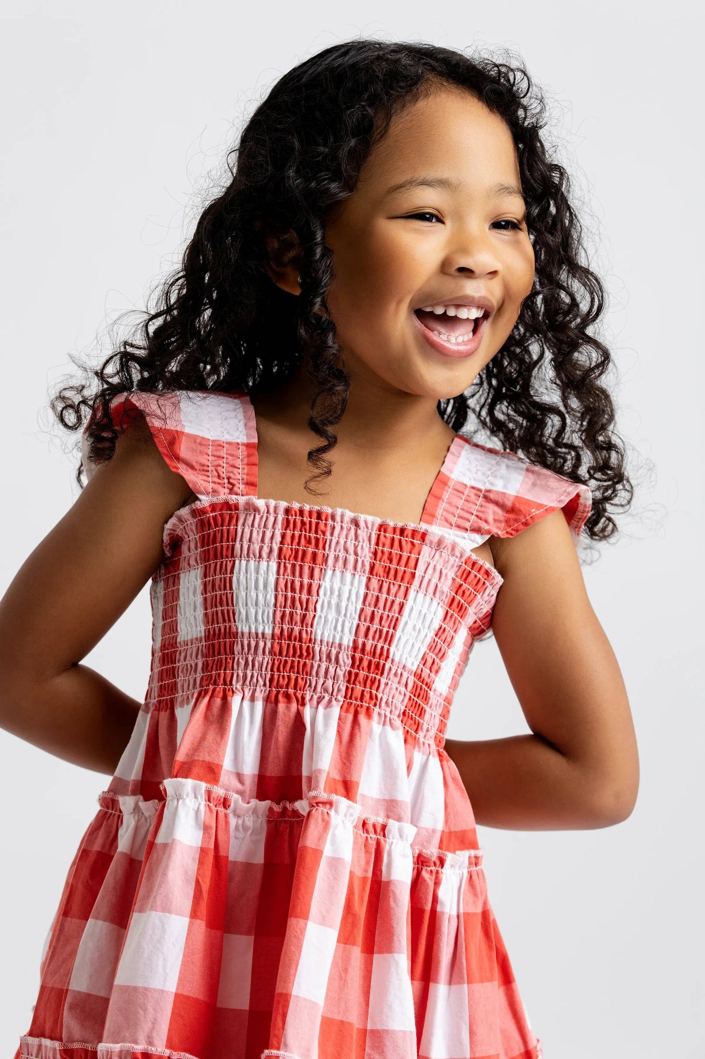 Red Gingham Dress