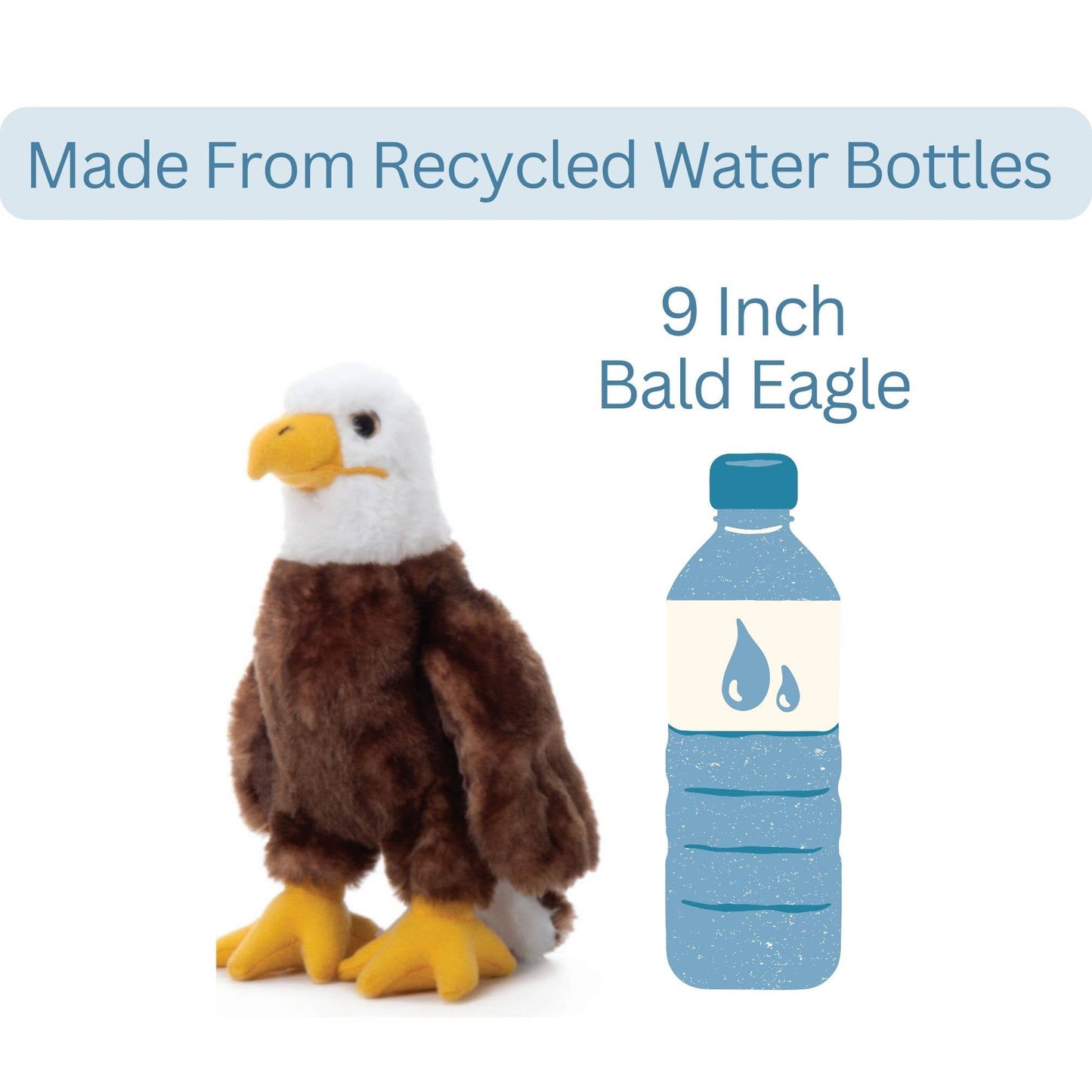 8" Wild Onez Bald Eagle