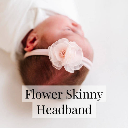 Baby Bling® Flower Skinny Headband