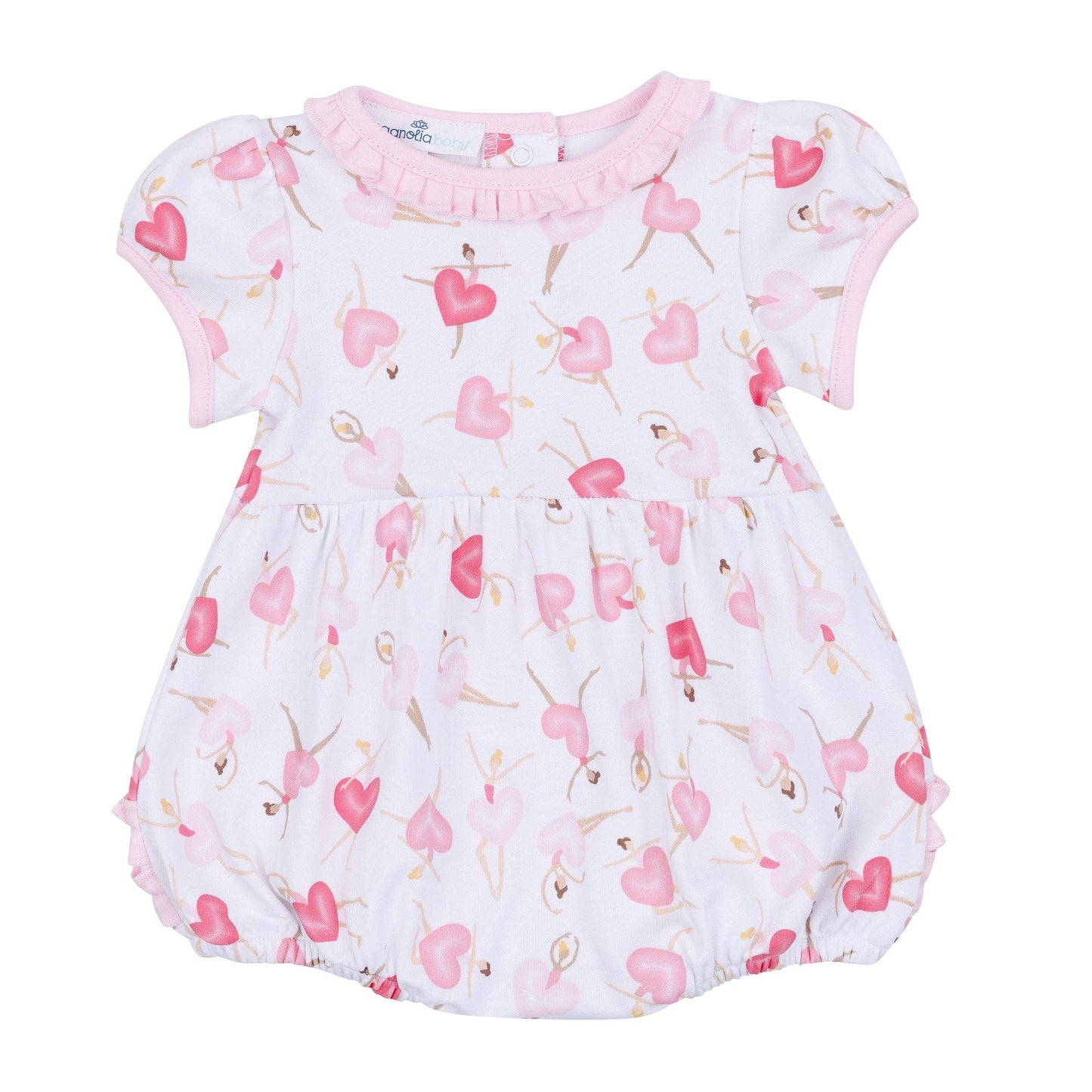 Dancing Hearts Short Sleeve Bubble