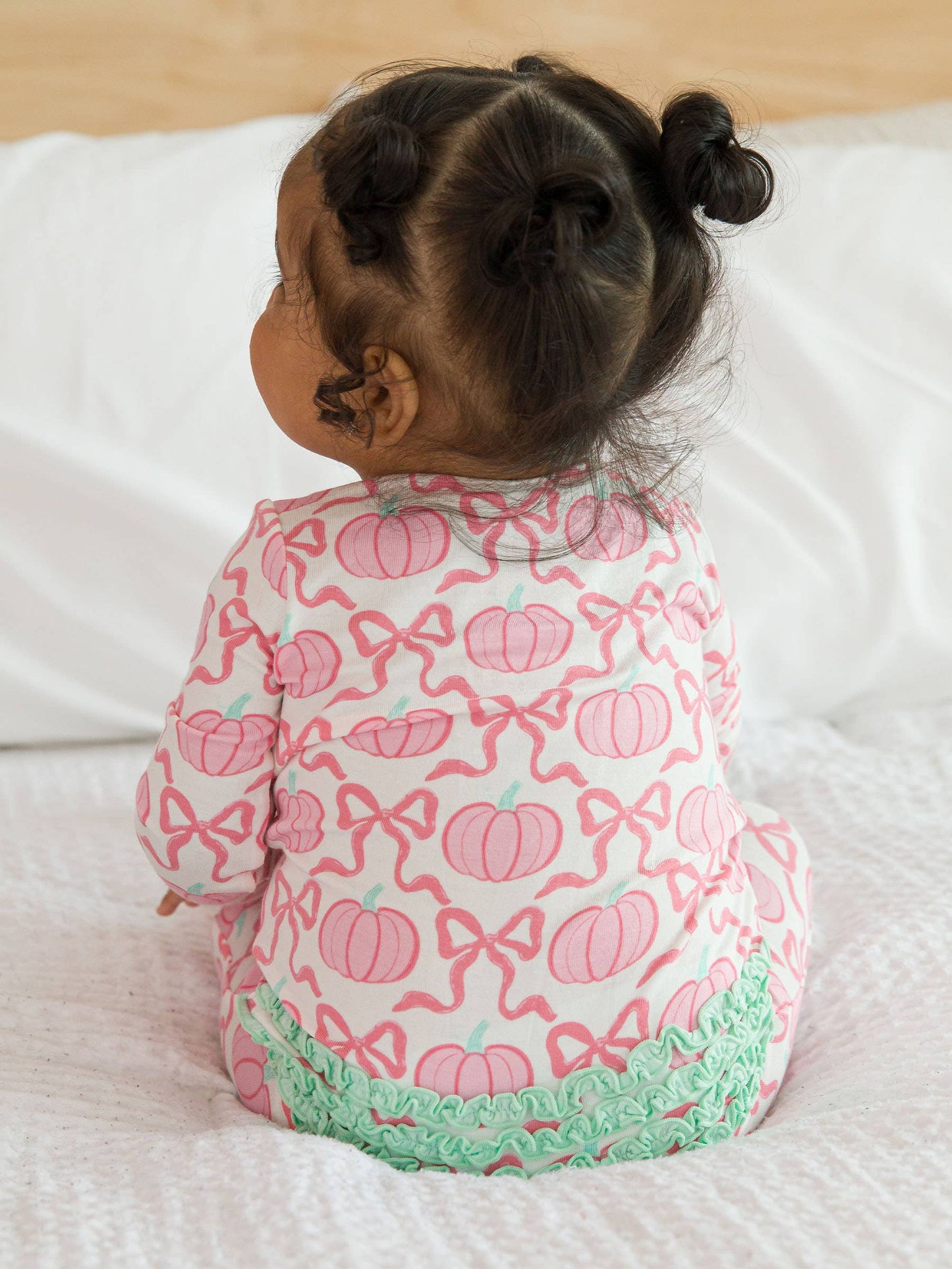 Fairytale Pumpkins Footed PJ