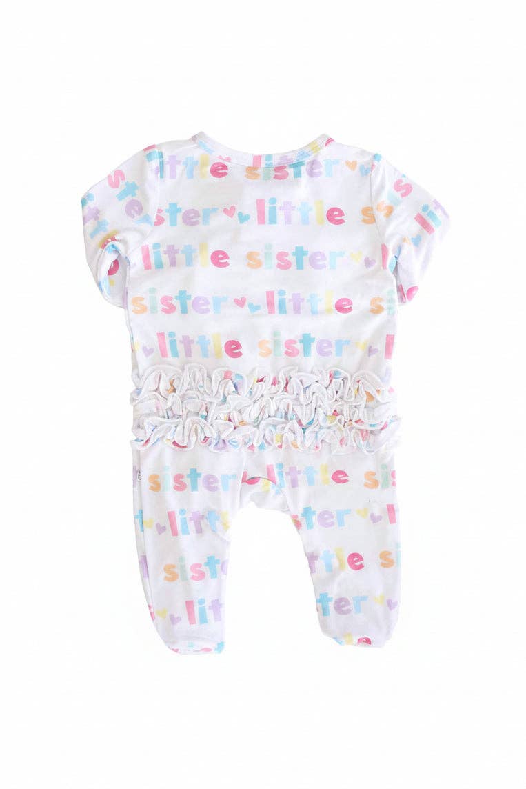 Little Sister Zipper Footie