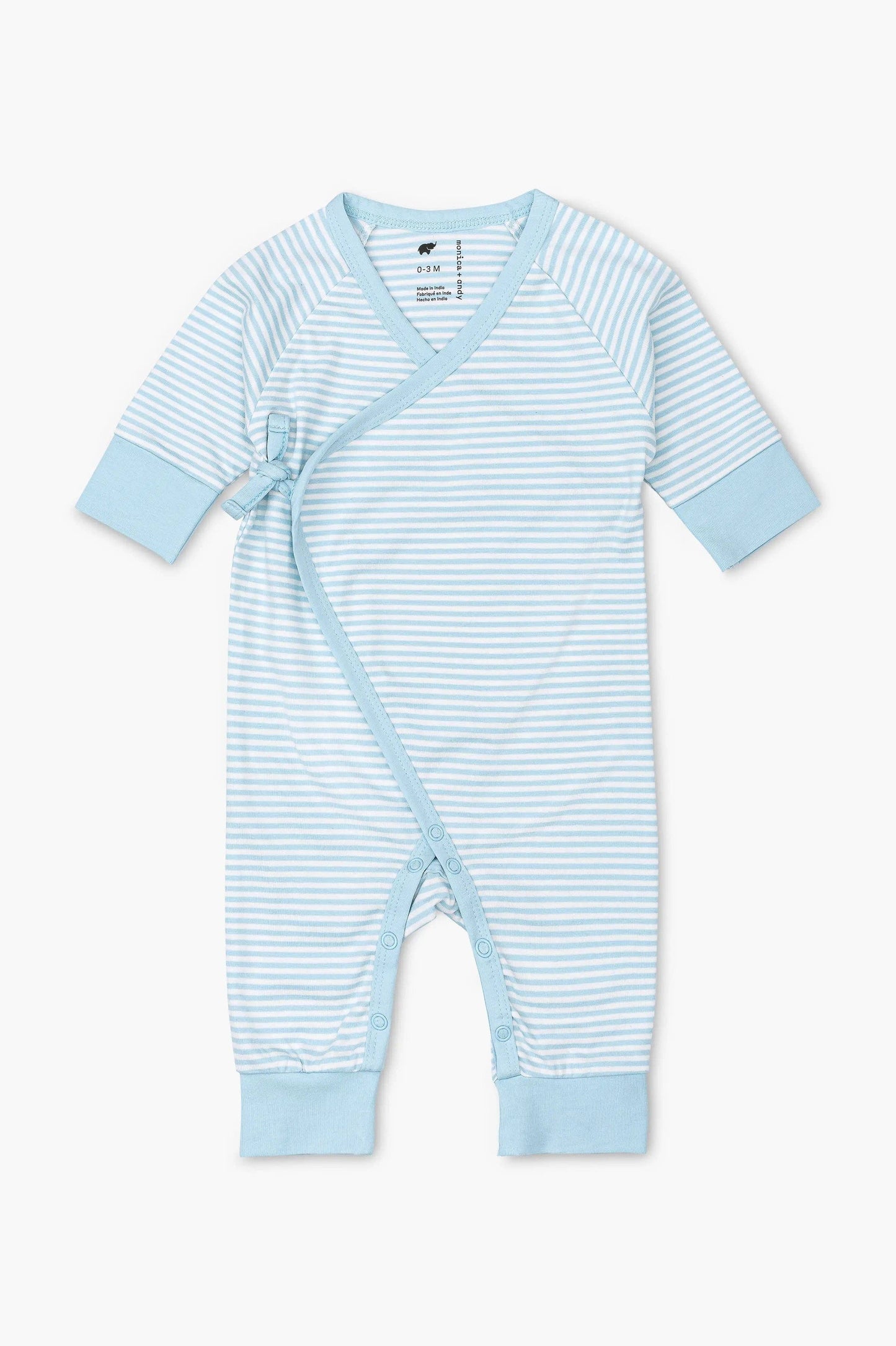 Kimono Blue French Stripe