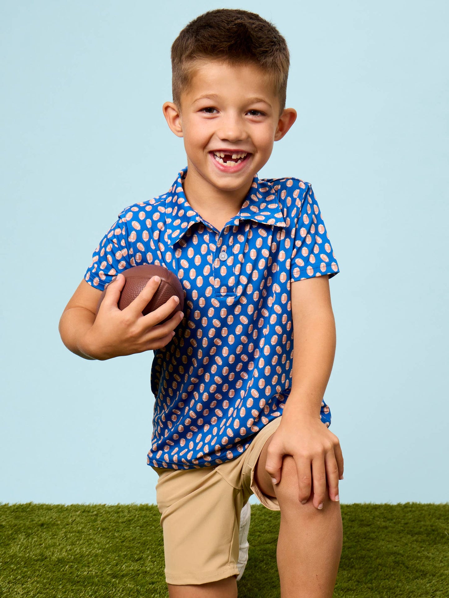 Football Frenzy Performance Polo