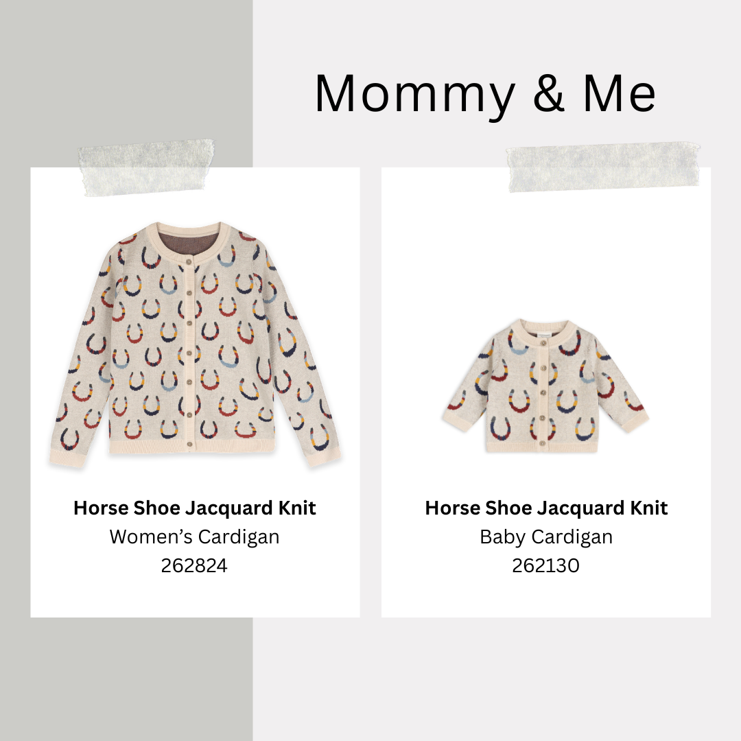 Horse Shoe Organic Cardigan