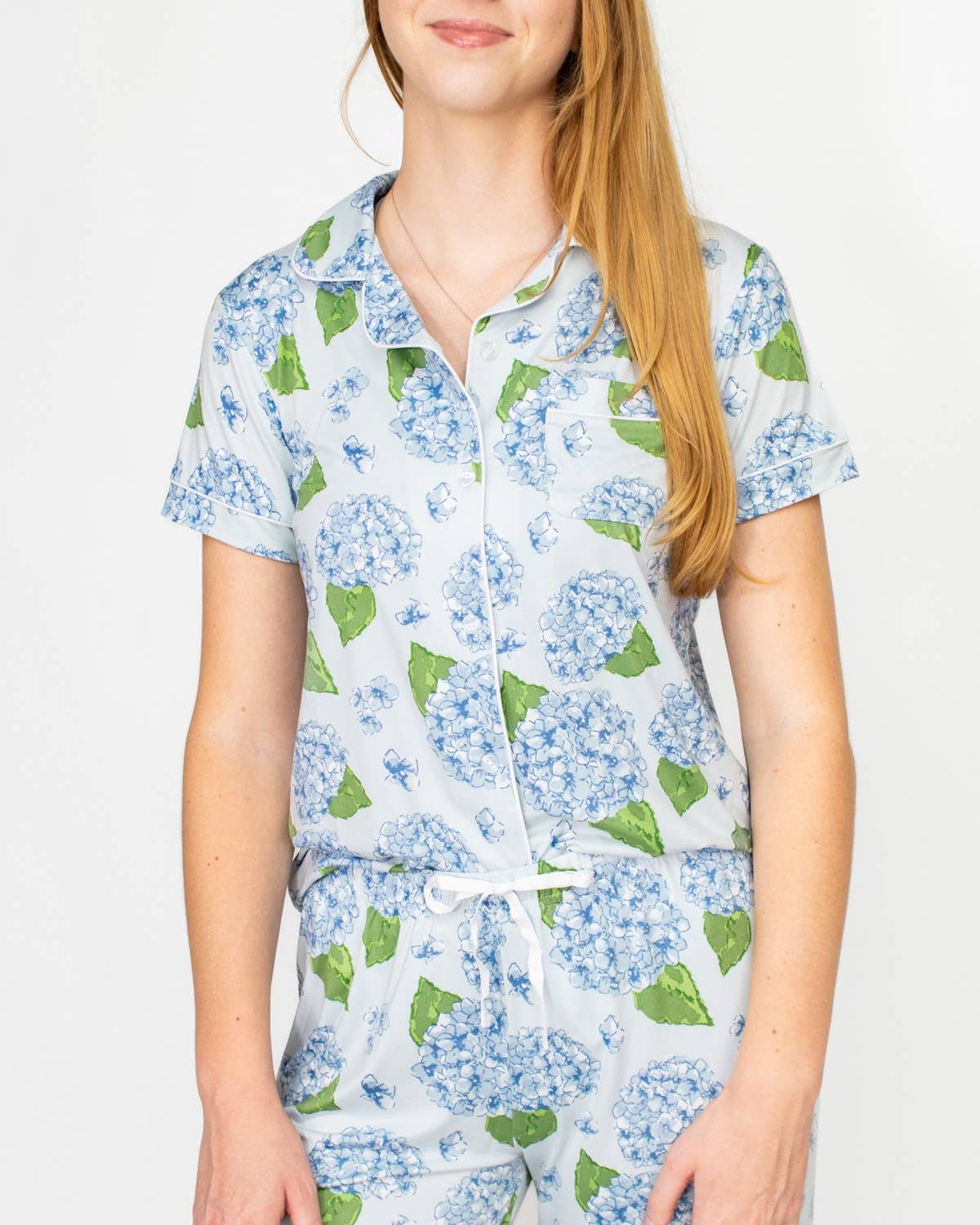 Hydrangea Ladies PJ Set